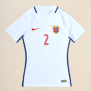 Norway 2016 - 2018 Match Issue Away Shirt #2 (Excellent) S