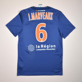 Montpellier 2015 - 2016 Home Shirt #6 Marveaux (Excellent) S
