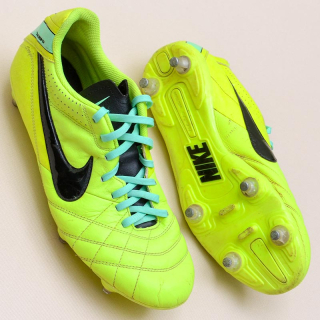 Nike 2013 Tiempo Natural IV SG Pro SG 509086-703 Boots (Good) UK 9