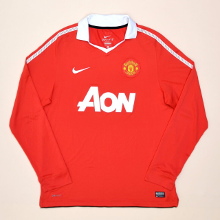 Manchester United 2010 - 2011 Home Shirt (Good) L