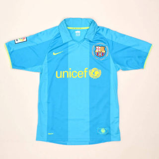 Barcelona 2007 - 2008 Away Shirt (Good) S