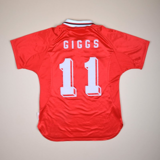 Manchester United 1999 - 2000 'Champions League Winners' Home Shirt #11 Giggs (Very good) M