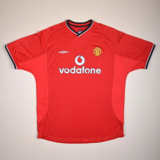 Manchester United 2000 - 2002 Home Shirt (Very good) M