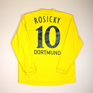 Borussia Dortmund 2002 - 2003 Home Shirt #10 Rosicky (Good) XXL