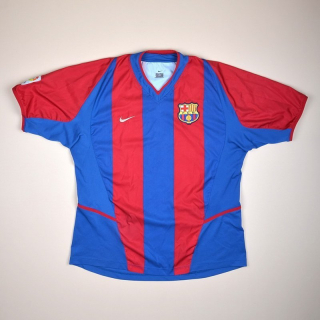 Barcelona 2002 - 2003 Home Shirt (Very good) XL