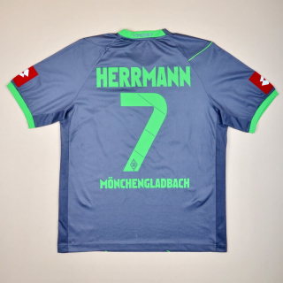 Borussia Monchengladbach 2011 - 2012 Away Shirt #7 Herrmann (Very good) M
