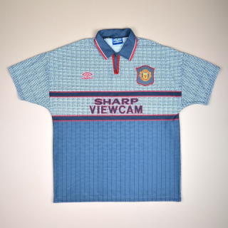 Manchester United 1995 - 1996 Away Shirt (Very good) L