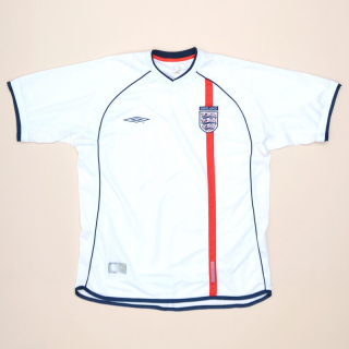 England 2001 - 2003 Home Shirt (Very good) XL