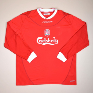 Liverpool 2002 - 2004 Home Shirt (Very good) XL