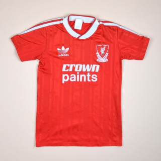 Liverpool 1987 - 1988 Home Shirt (Good) YM