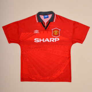 Manchester United 1994 - 1996 Home Shirt (Good) L