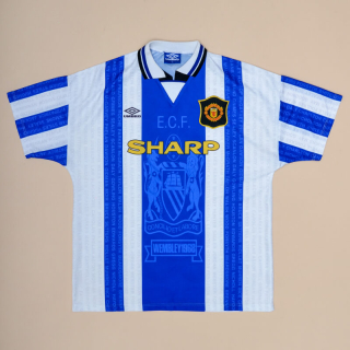 Manchester United 1994 - 1996 Third Shirt (Excellent) XL