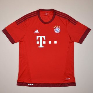 Bayern Munich 2015 - 2016 Home Shirt (Excellent) XL