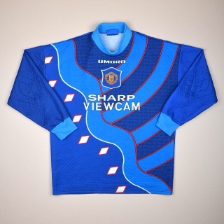 Manchester United 1995 - 1997 Goalkeeper Shirt (Good) Y (XL boys)
