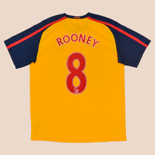 Arsenal 2008 - 2009 Away Shirt #8 Rooney (Very good) L