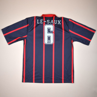 Blackburn 1994 - 1995 Away Shirt #6 Le Saux (Excellent) XL