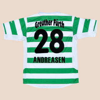 Greuther Furth 2003 - 2005 Player Issue Home Shirt #28 Andreasen (Very good) L