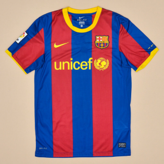 Barcelona 2010 - 2011 Home Shirt (Excellent) S