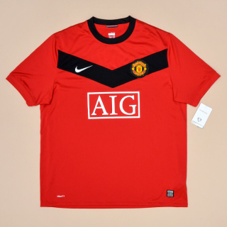 Manchester United 2009 - 2010 'BNWT' Home Shirt (New with tags) XL