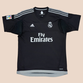 Real Madrid 2015 - 2016 Goalkeeper Shirt (Very good) XL