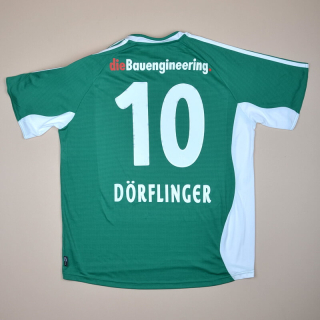 St Gallen 2006 - 2007 Match Issue Home Shirt #10 Dorflinger (Very good) L