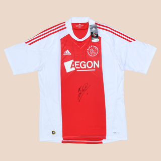 Ajax 2010 - 2011 'BNWT' Signed Home Shirt (New with tags) L
