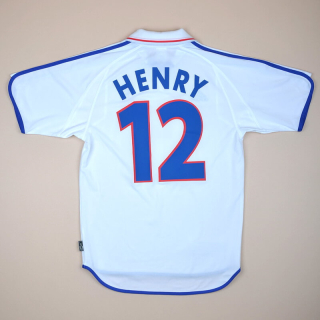 France 2000 - 2002 Away Shirt #12 Henry  (Excellent) S