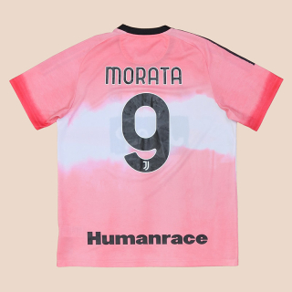 Juventus 2020 - 2021 Humanrace Special Shirt #9 Morata (Very good) L
