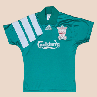 Liverpool 1992 - 1993 Centenary Away Shirt (Very good) YS