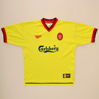 Liverpool 1997 - 1999 Away Shirt (Very good) L
