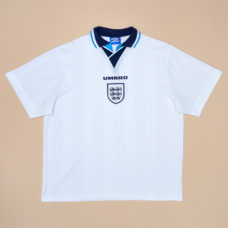 England 1995 - 1997 Home Shirt (Very good) XXL
