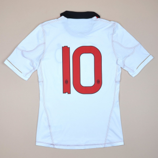AC Milan 2010 - 2011 Match Issue Away Shirt #10 (Very good) S