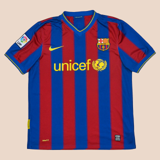 Barcelona 2009 - 2010 Home Shirt (Very good) M