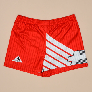 Switzerland  1990 - 1992 Home Shorts (Very good) L