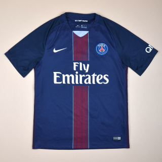 Paris Saint-Germain 2016 - 2017 Home Shirt (Excellent) M