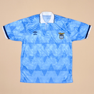 Lazio 1989 - 1991 Home Shirt (Very good) L