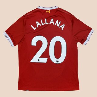 Liverpool 2017 - 2018 125 Years Home Shirt #20 Lallana (Very good) M