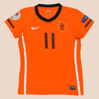 Holland 2010 - 2011 Match Issue Home Shirt #11 (Very good) S women