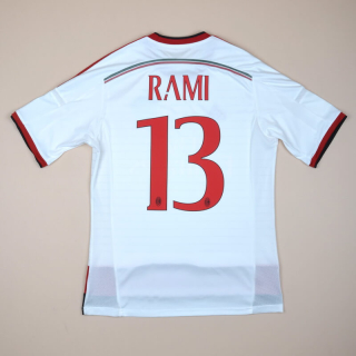 AC Milan 2014 - 2015 Away Shirt #13 Rami (Excellent) M