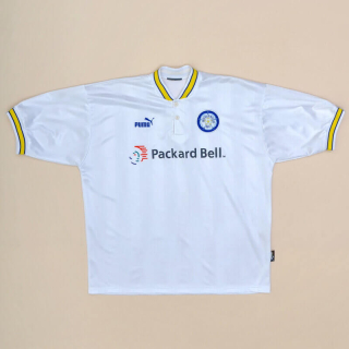 Leeds United 1996 - 1998 Home Shirt (Very good) XL