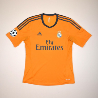 Real Madrid 2013 - 2014 Champions League Away Shirt (Very good) M