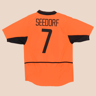 Holland 2002 - 2004 Home Shirt #7 Seedorf (Very good) S