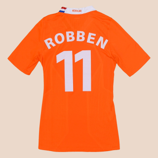 Holland 2008 - 2009 Player Issue Home Shirt #11 Robben (Very good) S