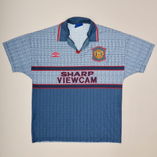 Manchester United 1995 - 1996 Away Shirt (Excellent) L