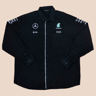 Mercedes AMG Petronas Formula 1 Button Shirt (Good) XXL