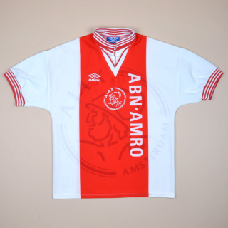 Ajax 1995 - 1996 Home Shirt (Excellent) S
