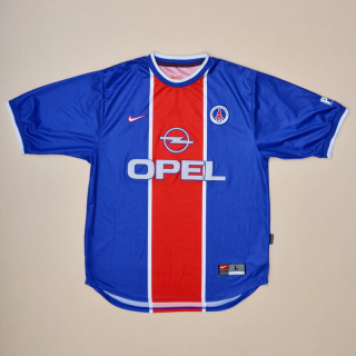 Paris Saint-Germain 1999 - 2000 Home Shirt (Very good) L