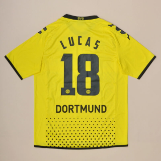 Borussia Dortmund 2011 - 2012 Home Shirt #18 Lucas (Very good) L