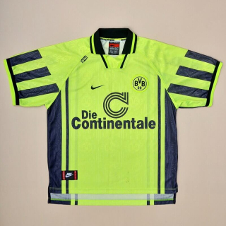 Borussia Dortmund 1996 - 1997 Home Shirt (Very good) XL