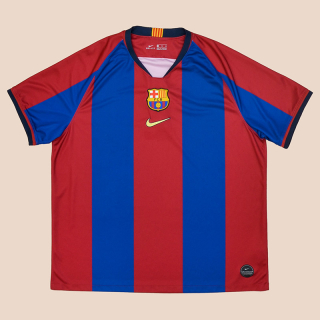 Barcelona 1998 - 1999 Re-Issue Home Shirt (Very good) XXL